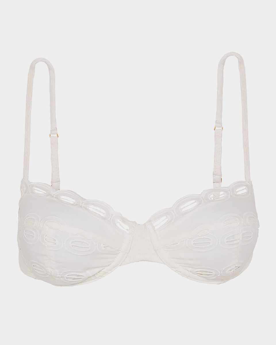 Eyelet Naya Nissi Bikini Top